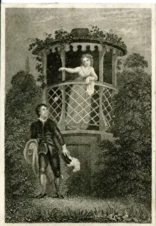 Romantic Couple Images Stampe: Forget Me Not