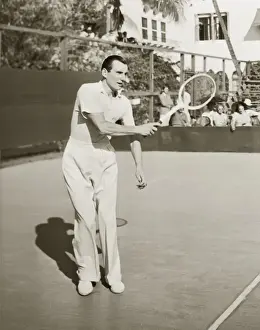 Vintage Tennis Players Stampe: FRED PERRY