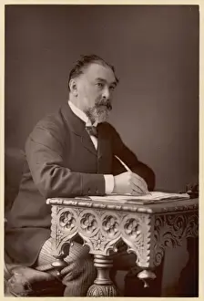 19th Century History Stampe: Frederic Harrison