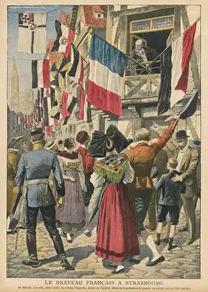 French Flag Stampe: French Flag 1908