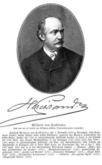 Historical Figures Germany Stampe: Fried. Wil. Hacklander
