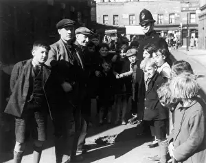 British Police History Stampe: Friendly Policeman