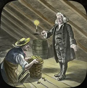 Candlelit Scene Stampe: Fruit In Loft