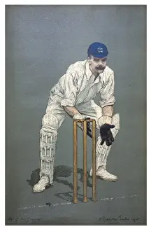 Historical Cricket Images Stampe: G McGregor - Cricketer