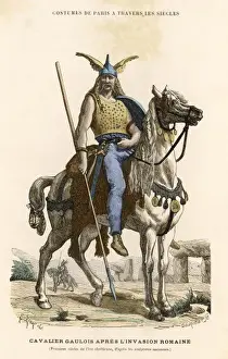 Ancient Celtic Warriors Stampe: Gallic Warrior