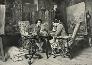 Classic Board Games Stampe: A game of chess
