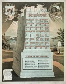 US Presidential Memorials Stampe: Garfields prayer