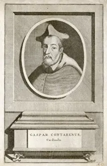 16th Century Prints Stampe: Gaspar Contarini / Oval