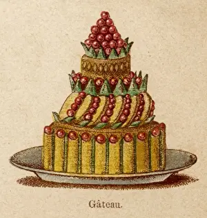 Chocolate Dessert Recipes Stampe: GATEAU