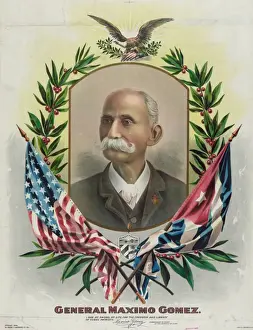 Cuban Revolution Leaders Stampe: General Maximo Gomez