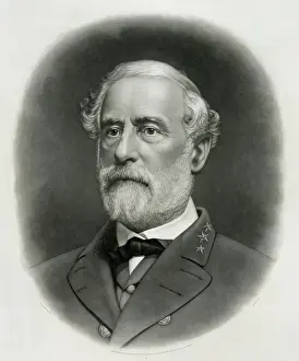 Confederate General Stampe: Genl. Robert E. Lee