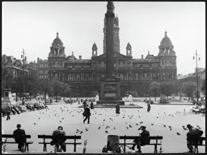 Strathclyde Stampe: Piazza George, Glasgow