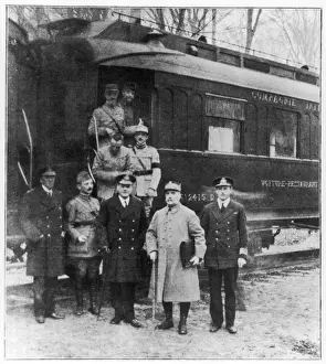 World War I Armistice Stampe: German Surrender 1918