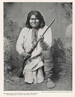 Native American Leaders Stampe: Geronimo