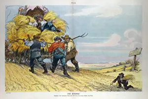 Vintage Cartoon Characters Stampe: The gleaner