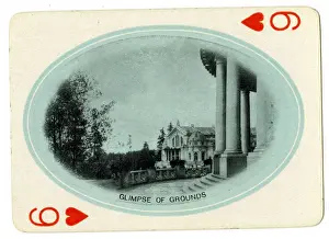 Vintage Playing Cards Stampe: Glimpse of Grounds