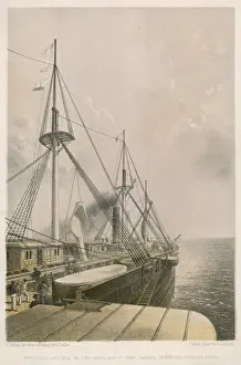 Isambard Kingdom Brunel Design Stampe: GREAT EASTERN DECK
