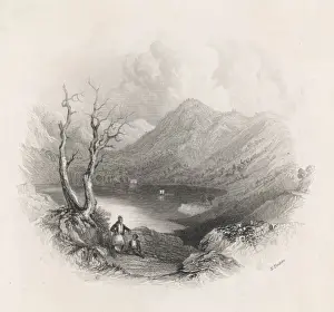 Ancient Greek Landmarks Stampe: Greece / Ithaca 19th C