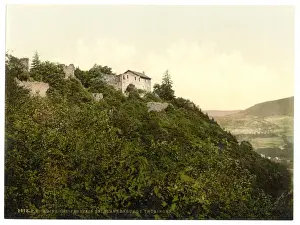 Nostalgic German Landscapes Stampe: Greifenstein, Blankenburg, Thuringia, Germany