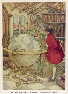 Jonathan Swift Illustrations Stampe: Gulliver / Navigation