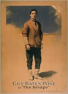 Vintage Advertisement Posters Stampe: Guy Bates Post in The bridge