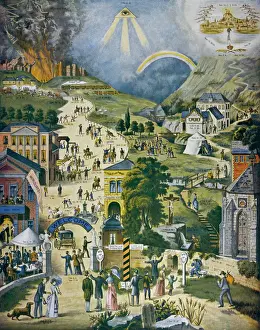 Historical Religious Art Stampe: HEAVEN