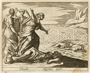 Ancient Greek History Stampe: Hecuba and Polydore