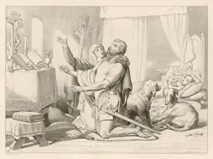 Hereward The Wake Stampe: Hereward Learns to Pray