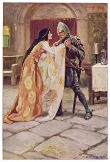 Hereward The Wake Stampe: Hereward and Torfrida