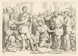 Norman Invasion England Stampe: Hereward Tricks William