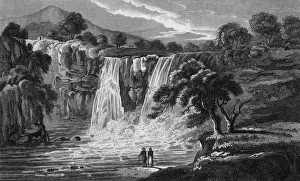 County Durham Landscape Stampe: High Force, County Durham