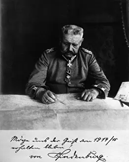 World War I Commander Stampe: Hindenburg