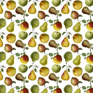 La Storia Si Ripete Stampe: Schema Ripetuto - Mele e Pere