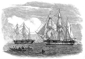 Le HMS Erebus e le HMS Terror del 1845