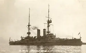 Royal Navy Warship Stampe: HMS Implacable