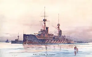 Royal Navy Vessels Stampe: HMS SUPERB