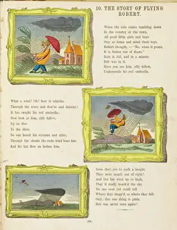 Rainy Day Scene Stampe: Hoffmann / Flying Robert