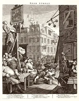 Regno Unito Stampe: Strada del Birra Hogarth
