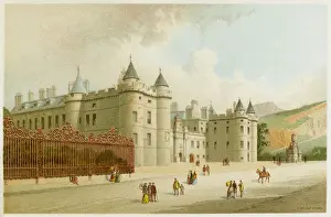 Scottish Architecture Images Stampe: Holyrood - Close