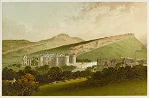 Edinburgh Cityscape Photography Stampe: Holyrood - Distant