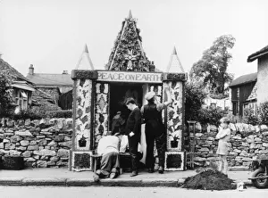 Derbyshire England Landmarks Stampe: Hope Well Dressing
