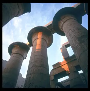 Karnak Temple Luxor Stampe: Hypostyle Hall