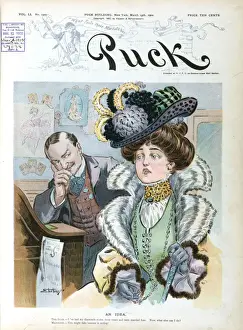 Puck Magazine Art Stampe: An idea