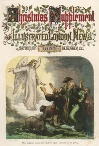 Stampe di L'Illustrated London News fece il suo debutto nel giornalismo colorato il 22 dicembre del 1855 quando apparvero per la prima volta le prime serie di immagini stampate in colore nella sua supplemento ILN Stampe: Pastori informati
