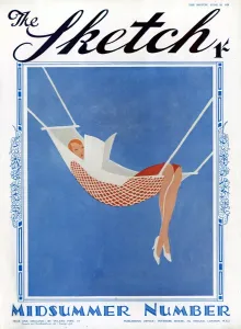 Le Vivaci E Stagionali Copertine Della Collezione The Illustrated London News Ltd. Utilizzate Nel Nostro Calendario Della Biblioteca 2020 Stampe: Il Disegno del Nastro di Mezzanotte
