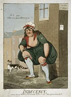 British Cartoons Stampe: Indecency
