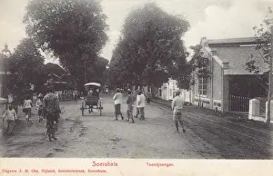 Stampe di Il distretto di Toendjoengan, Surabaya (ex Soerabaja) è la seconda città più grande dell'Indonesia e la capitale della provincia di Giava Orientale Surabaya Stampe: Indonesia, Giava, Surabaya
