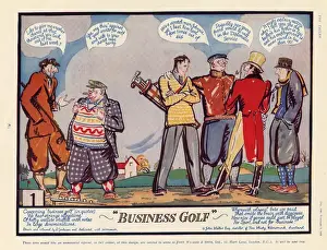 Vintage Golf Illustration Stampe: (insert)