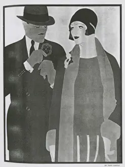 Art Deco Fashion Illustration Stampe: (insert)