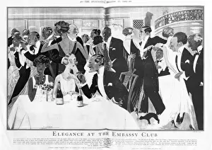 Vintage Social Gathering Stampe: (insert)